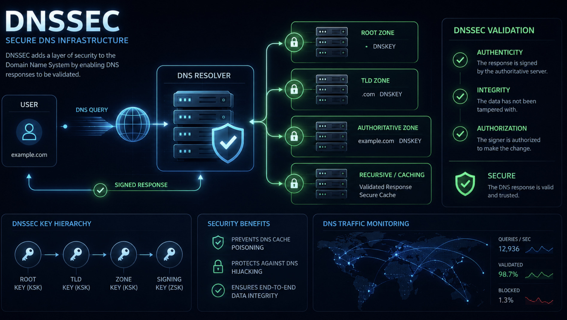 : DNSSEC, Zone Hardening and DNS Hijacking Prevention in Web-CP-Managed Environments